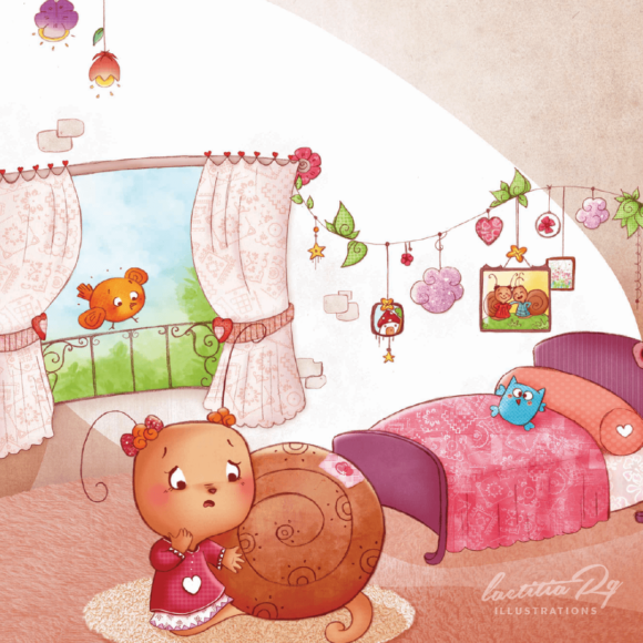 Illustration magazine Hello Kitty